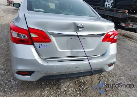 2017 Nissan Sentra S из США, поврежденный, VIN 3N1AB7AP3HY389613